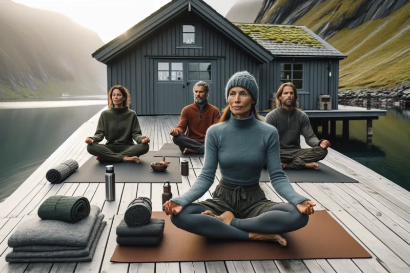 De beste stedene for mindfulness og yoga-retreats i norge